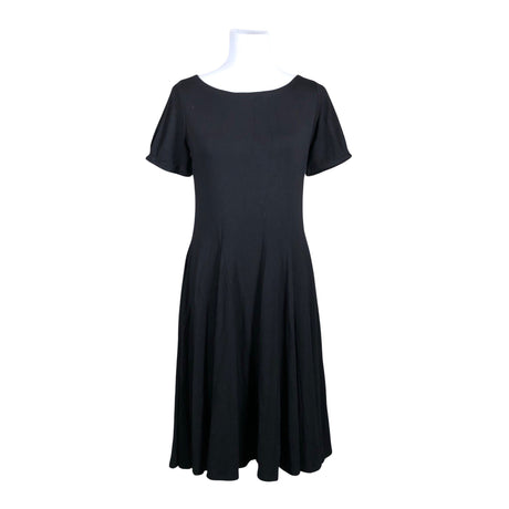 Muotikuu - Tricot dress, size 38 - Black