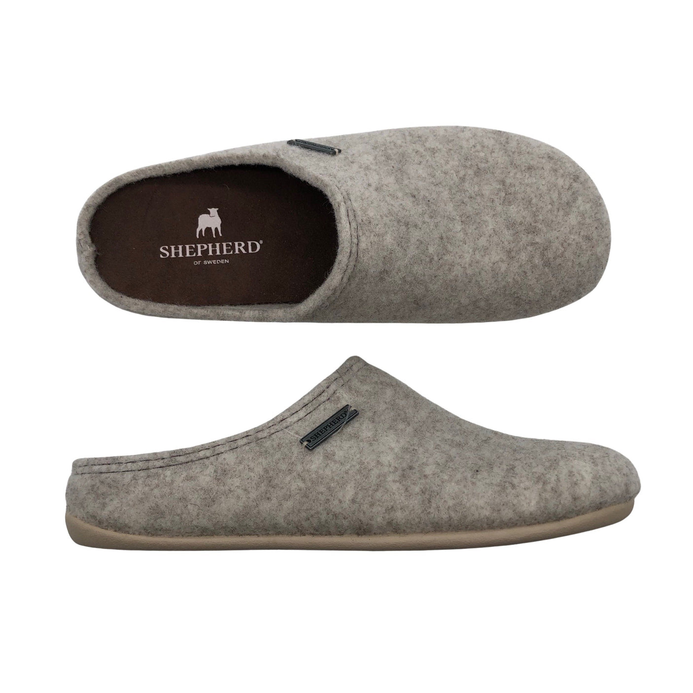 Unisex Shepherd - Indoor shoes, size 38 - Natural white (1)