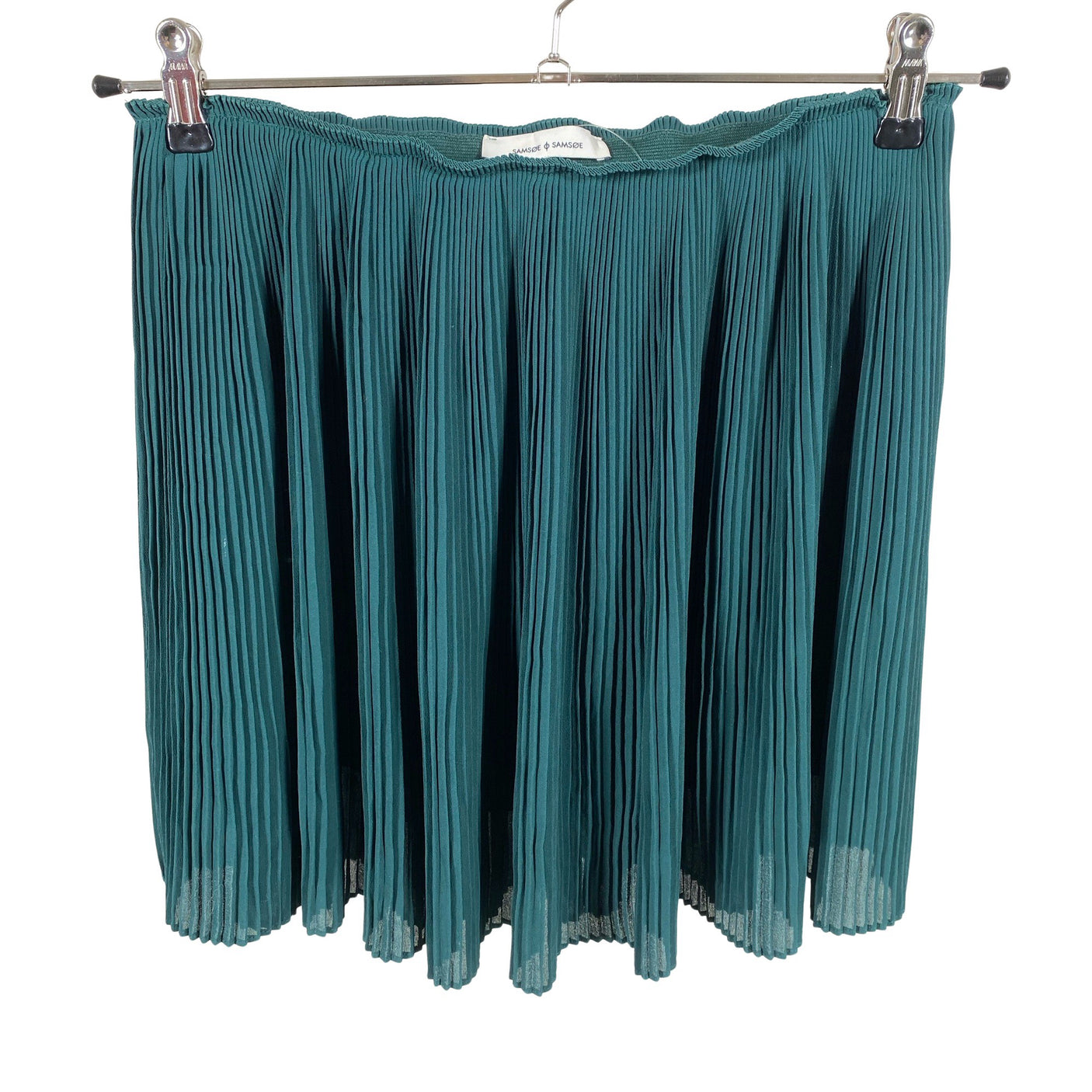 Unisex Samsoe&Samsoe - Pleated skirt, size 34 - Green (1)