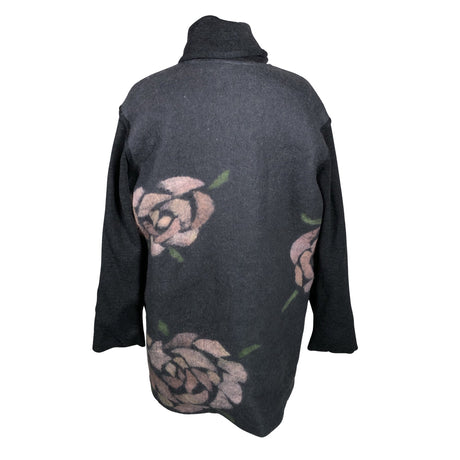 Unisex Aino - Wool coat, size 46 - Grey (2)