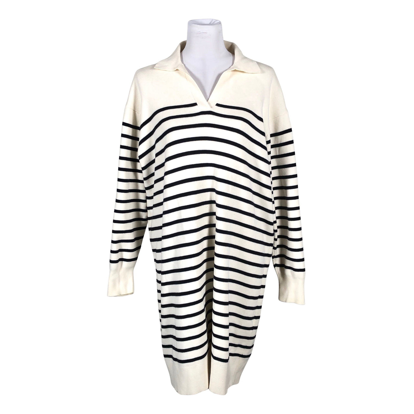 Unisex Uniqlo - Knit dress, size 40 - Natural white (1)