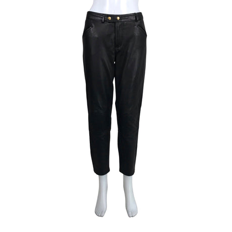 Unisex Muubaa - Leather pants, size 38 - Black ()