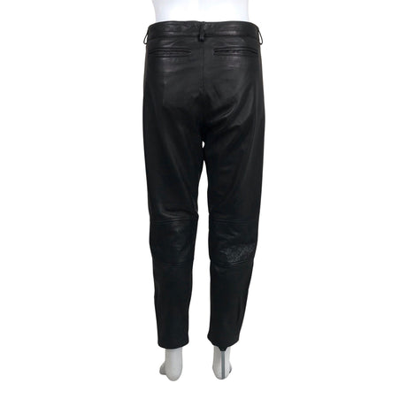 Unisex Muubaa - Leather pants, size 38 - Black (2)