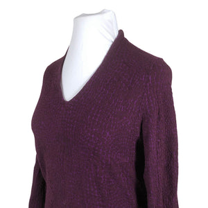 Unisex Aino - Tricot tunic, size 42 - Violet (2)