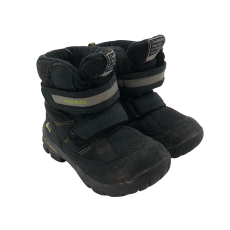 Unisex Viking - Winter shoes, size 23 - Black (2)
