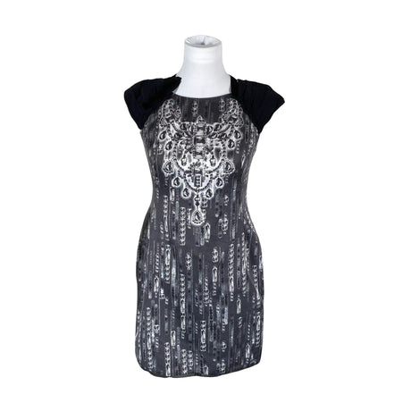 Unisex Karen Millen - Schiffon dress, size 40 - Gray ()