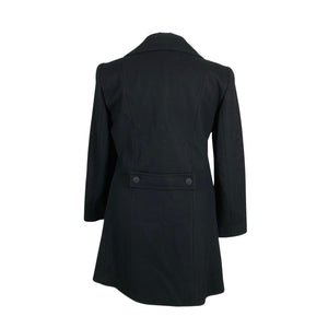 Unisex Michel Beaudouin - Wool coat, size 42 - Black (2)