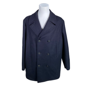 Unisex Michel Beaudouin - Wool coat, size 56 - Blue (1)