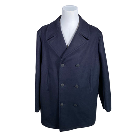 Unisex Michel Beaudouin - Wool coat, size 56 - Blue ()
