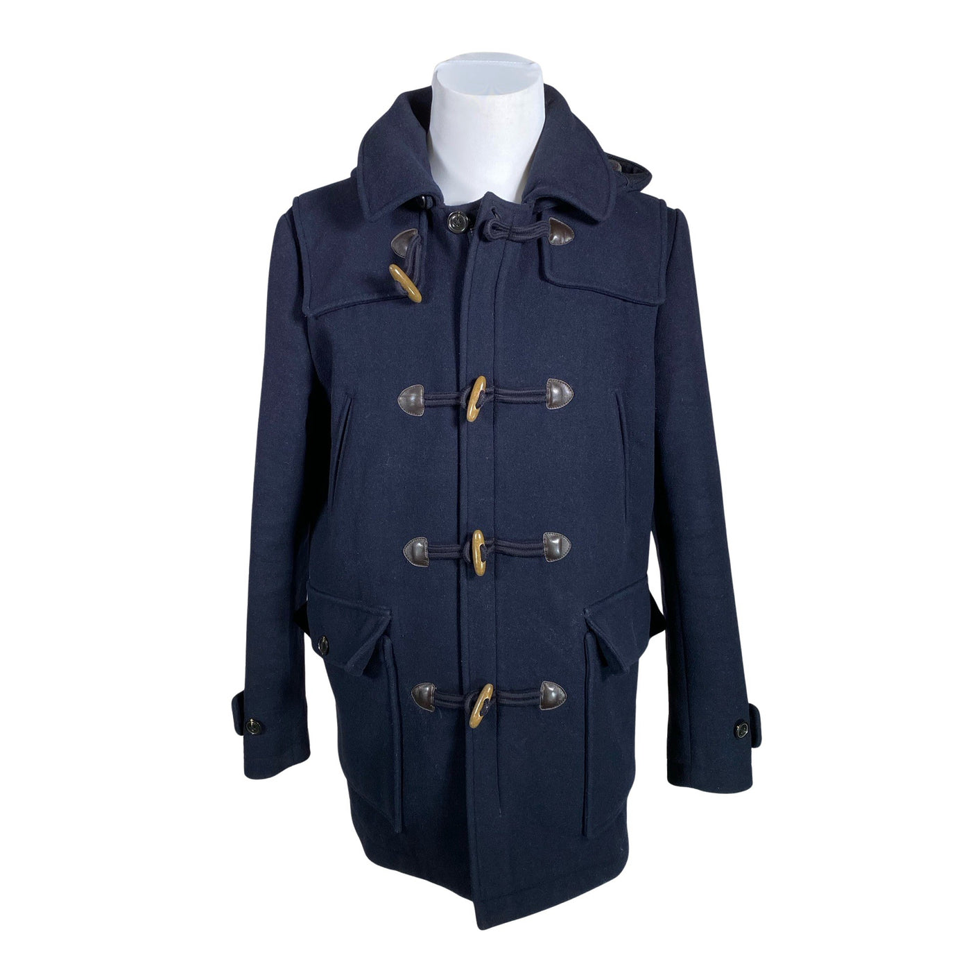 Unisex East West - Wool coat, size L - Blue (1)