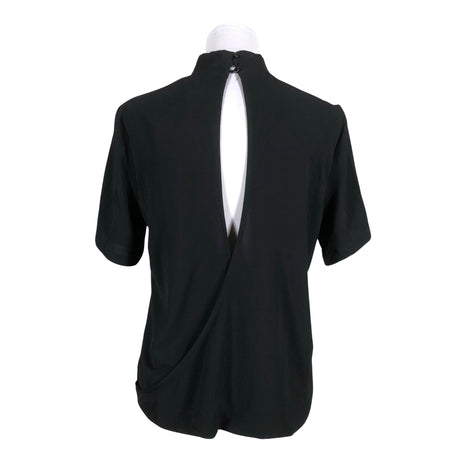 Unisex Neo Noir - Short-sleeved blouse, size 36 - Black (2)