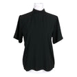 Unisex Neo Noir - Short-sleeved blouse, size 36 - Black ()
