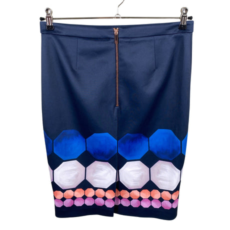 Unisex Ted Baker - Tricot skirt, size 40 - Blue (2)