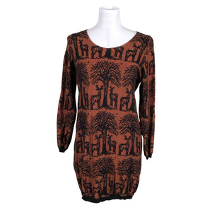 Unisex Kaino - Knit dress, size 38 - Brown (1)