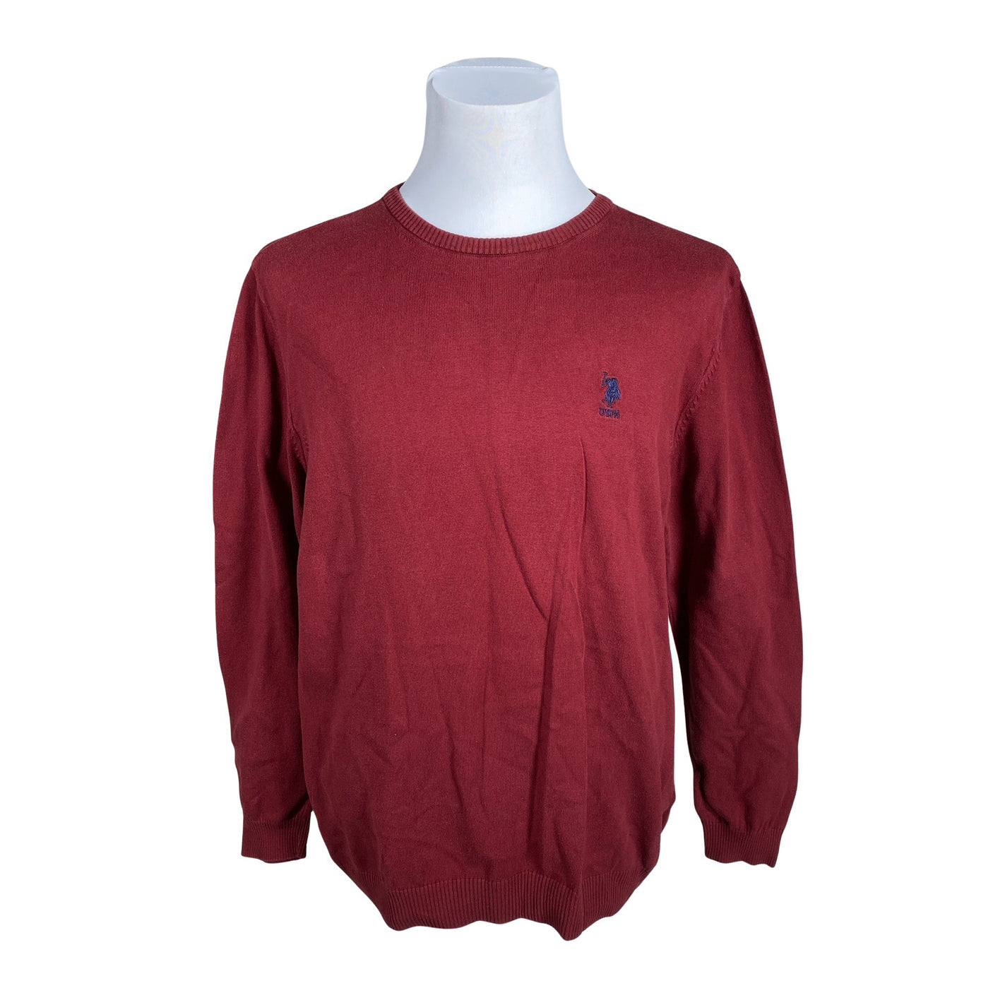 Unisex U.S. Polo Assn. - Sweater, size XXL - Wine red (1)