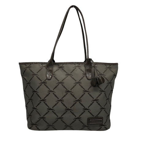 Naisten Longchamp - Käsilaukku, koko Maxi - Harmaa