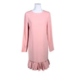 Unisex DKNY - Schiffon dress, size 38 - Light pink ()