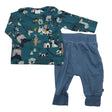 Unisex Polarn O. Pyret - Tricot shirt, size 68 - 74 - Blue ()