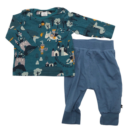 Unisex Polarn O. Pyret - Tricot shirt, size 68 - 74 - Blue ()