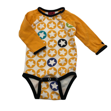 Unisex Marimekko - Body, size 62 - 68 - Yellow ()