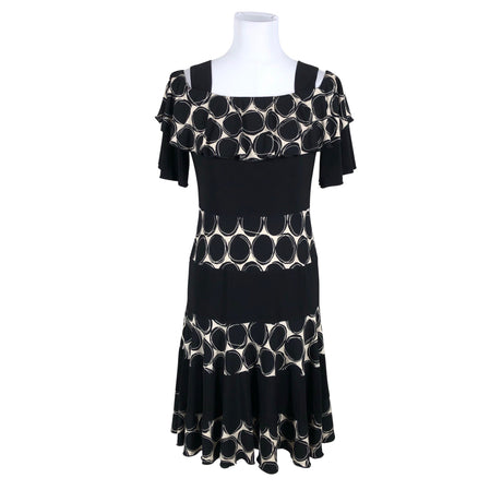 Unisex Joseph Ribkoff - Tricot dress, size 36 - Black ()
