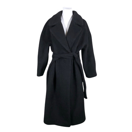 Unisex Hálo - Wool coat, size 40 - Black ()
