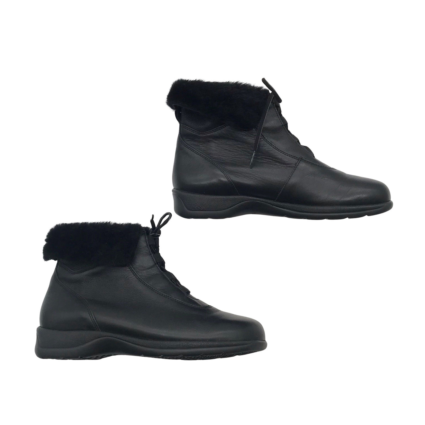 Unisex Lady Style - Ankle boots, size 40 - Black (1)