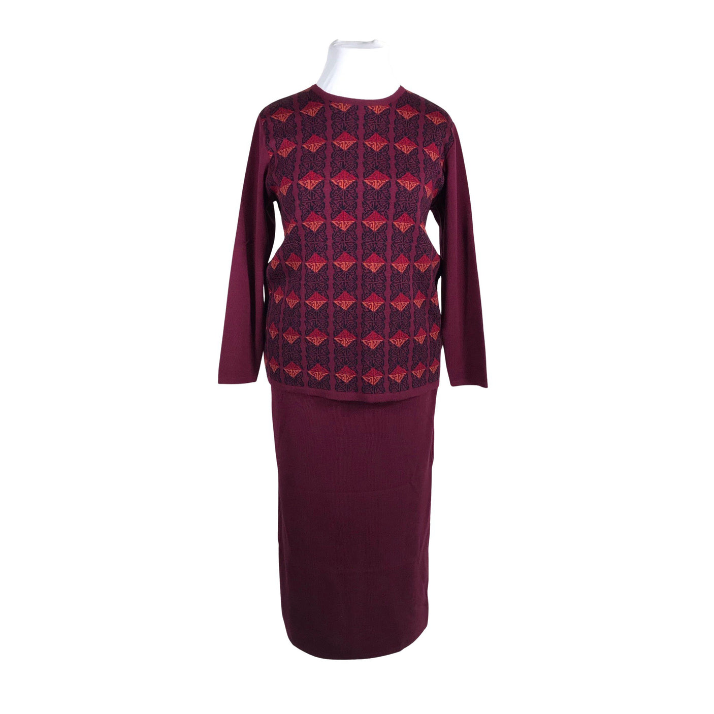 Unisex Micha - Sweater, size 42 - Wine red (1)