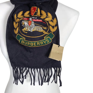 Unisex Burberrys' - Scarf, size Maxi - Blue (2)