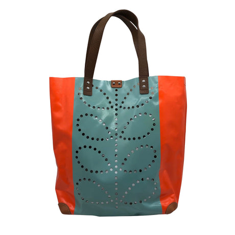 Naisten Orla Kiely - Käsilaukku, koko Maxi - Vaaleansininen ()