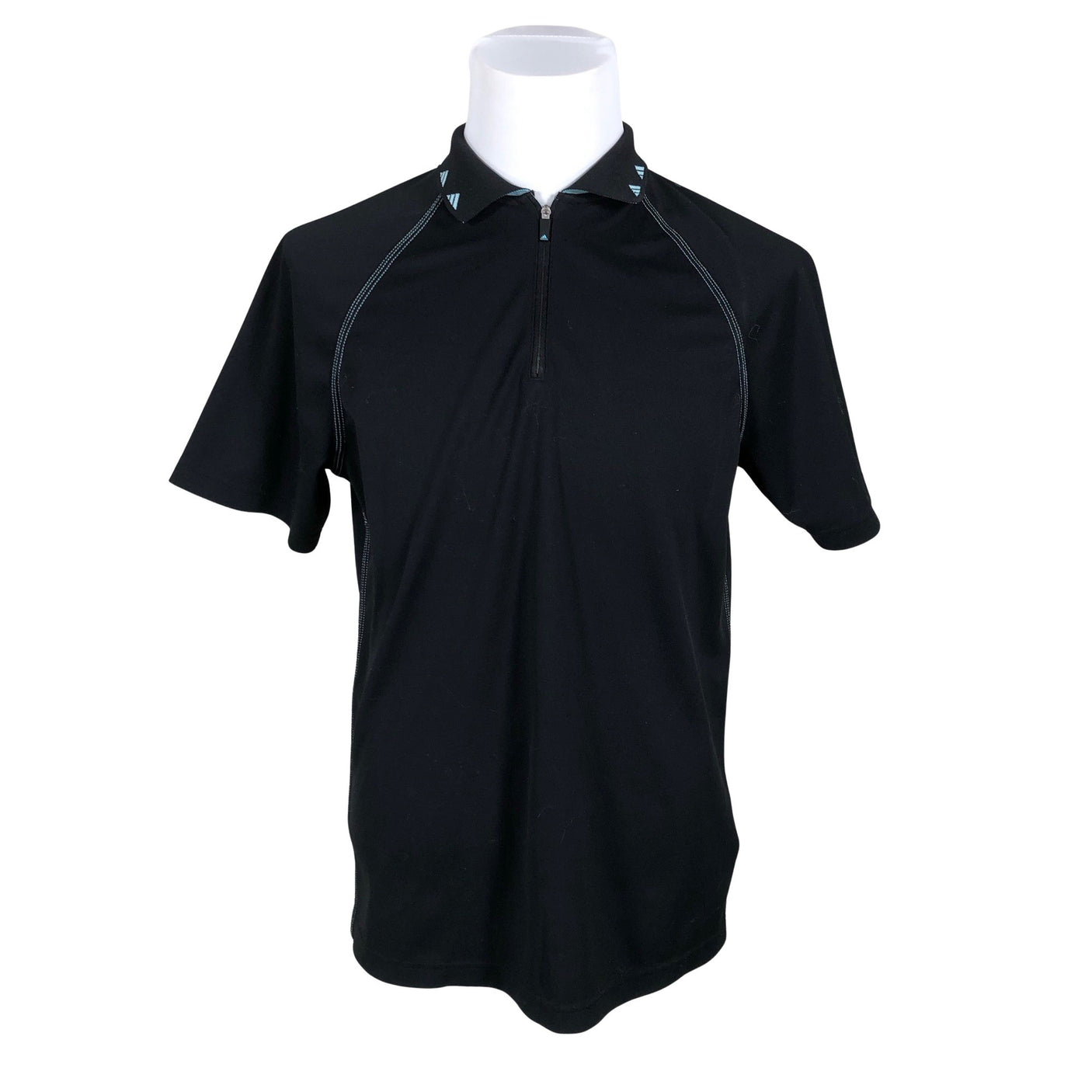 Unisex Adidas - Sports shirt, short sleeve, size M - Black (1)