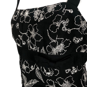 Unisex Andiata - Schiffon dress, size 40 - Black (3)