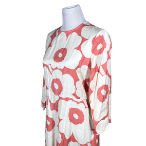 Naisten Marimekko - Sifonkimekko, koko 38 - Vaaleanpunainen