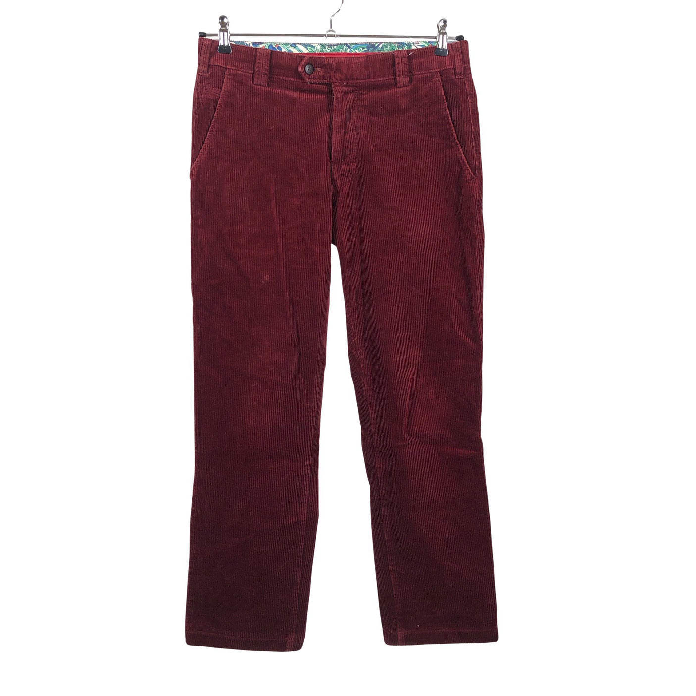 Unisex Meyer - Velvet pants, size M - Wine red (1)