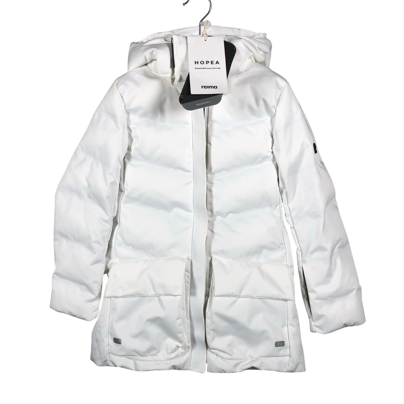 Unisex Reima - Winter jacket, size 110 - 116 - White (1)