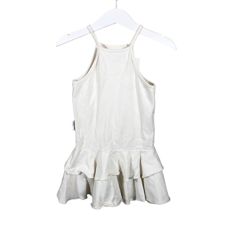 Unisex Gugguu - Tricot dress, size 104 - 110 - Natural white ()