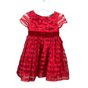 Unisex Lindex - Party dress, size 92 - 98 - Red (1)