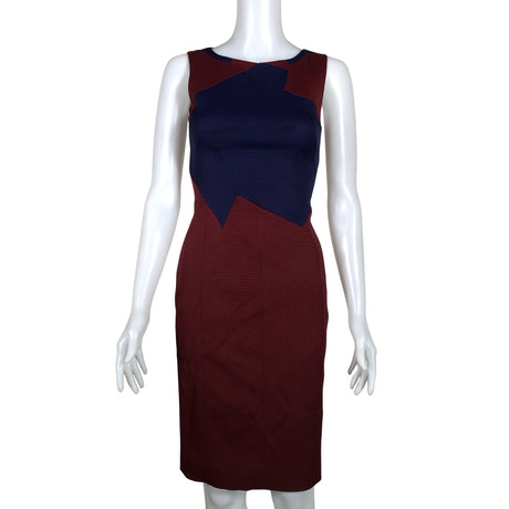 Unisex Karen Millen - Sheath dress, size 34 - Wine red ()