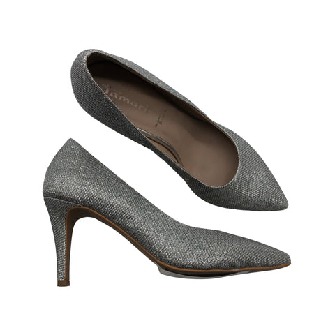 Unisex Tamaris - Evening high heels, size 41 - Silver ()