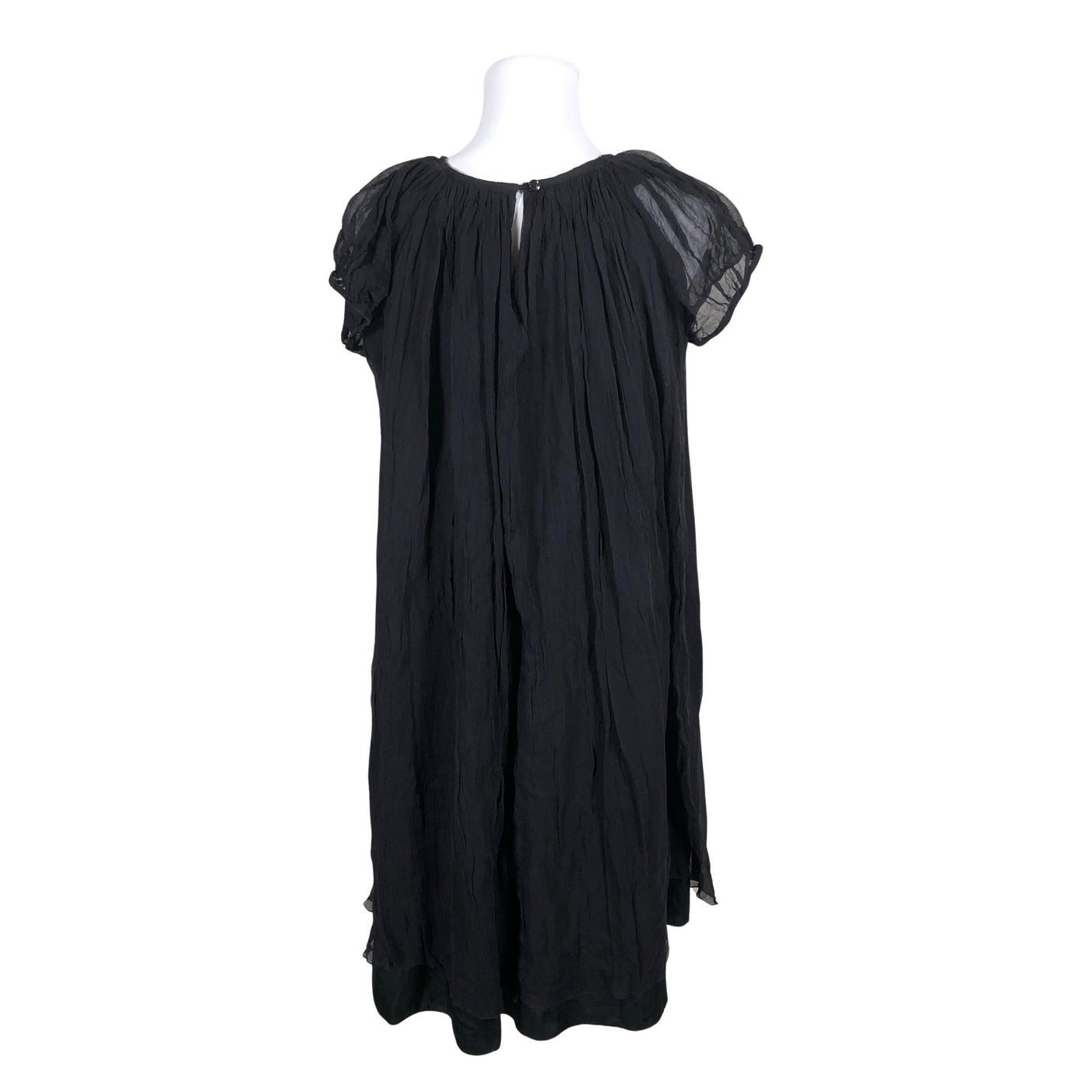 Unisex Marimekko - Schiffon dress, size 40 - Black (2)