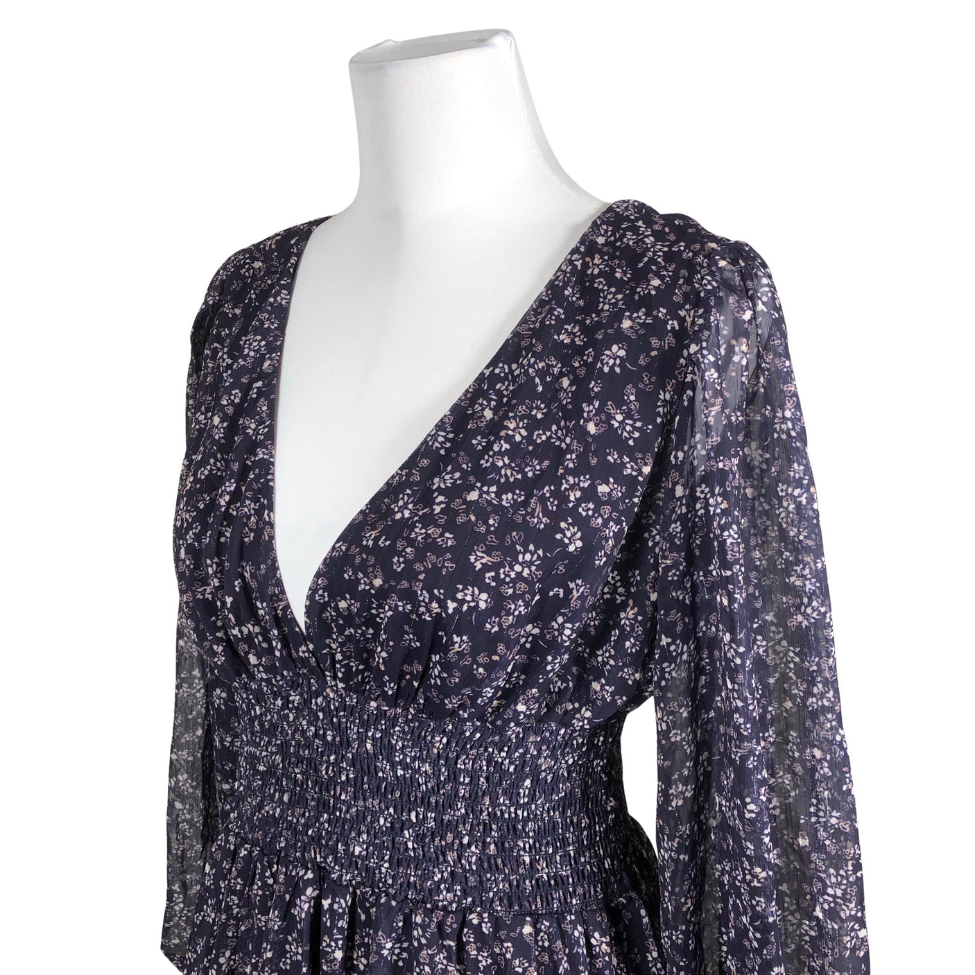 Unisex Goddiva London - Maxi dress, size 40 - Violet (2)