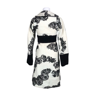 Unisex Handmade - Wool coat, size 36 - Natural white (2)