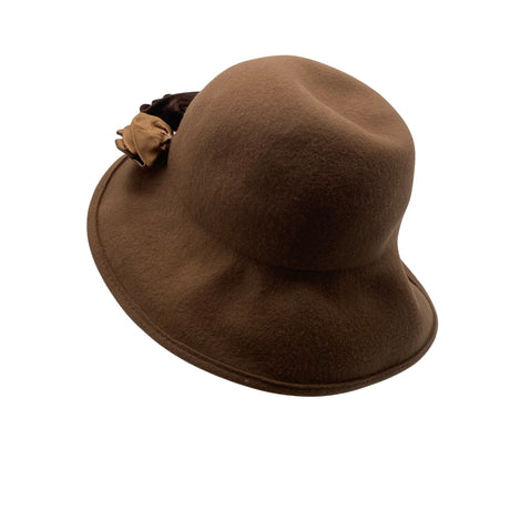 Unisex Handmade - Hat, size 52 - 54 cm - Brown (2)