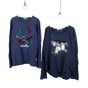 Unisex Gap - Tricot shirt, size 146 - 152 - Blue (1)