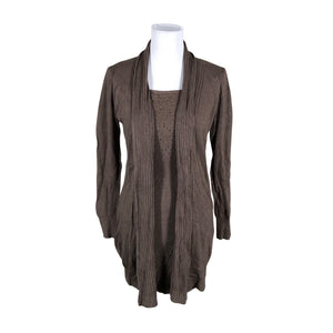 Unisex C.M.P.55 - Knit tunic, size 40 - Brown (1)