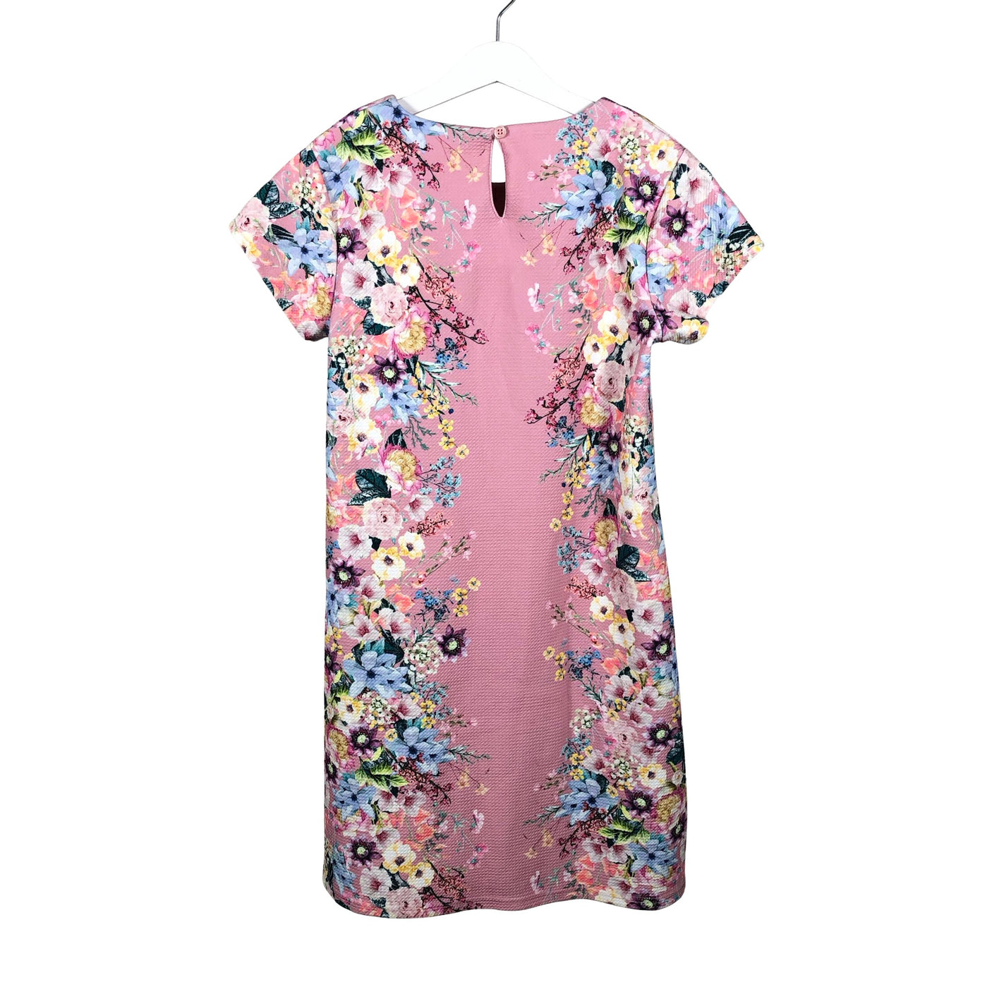 Unisex Next - Tricot dress, size 146 - 152 - Light pink (2)