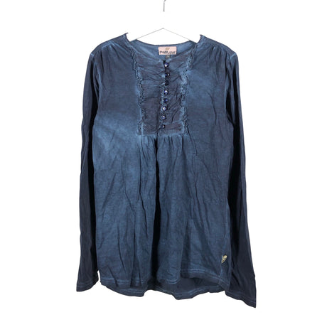 Unisex POMPdeLUX - Tricot tunic, size 146 - 152 - Blue ()