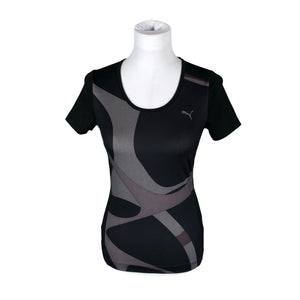 Unisex Puma - Sports shirt, short sleeve, size 36 - Black (1)