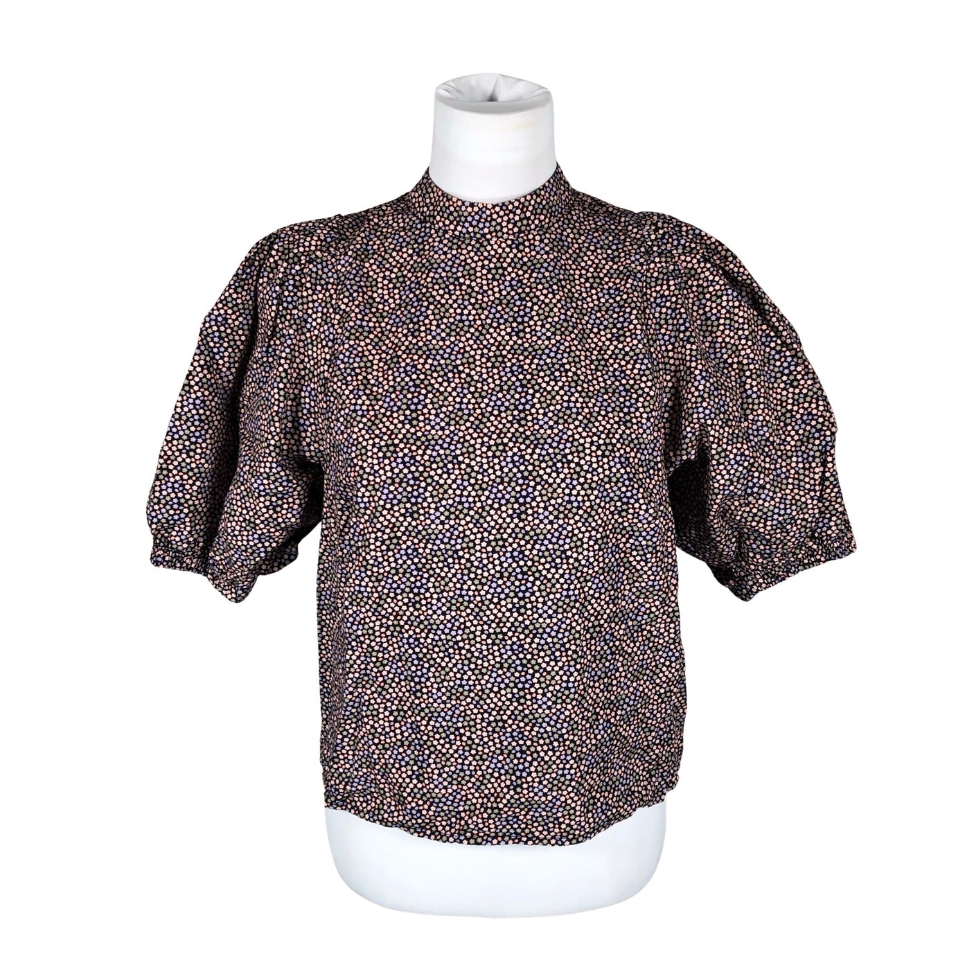 Unisex Aarikka - Short-sleeved blouse, size 36 - Black (1)