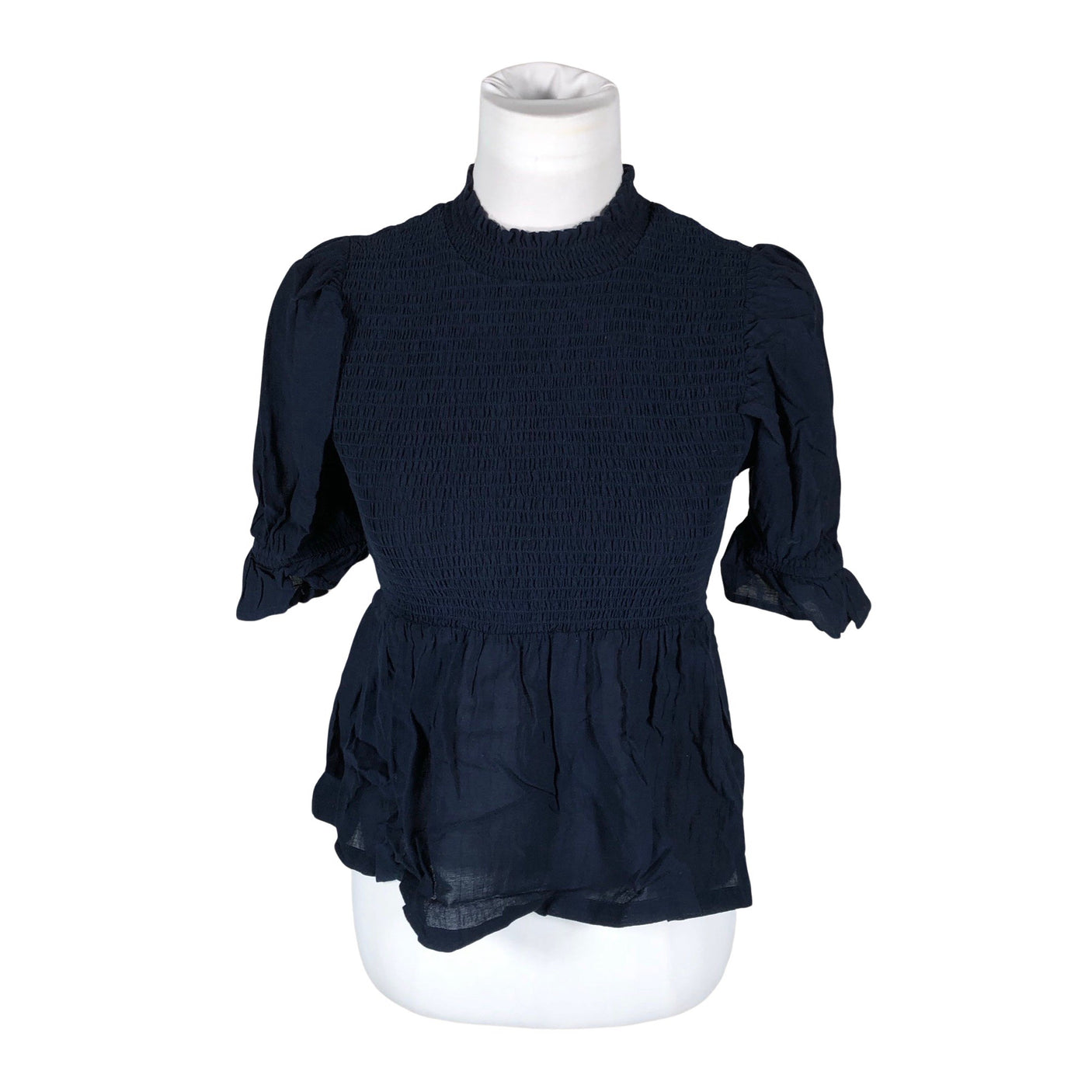 Unisex Minimum - Short-sleeved blouse, size 36 - Blue (1)